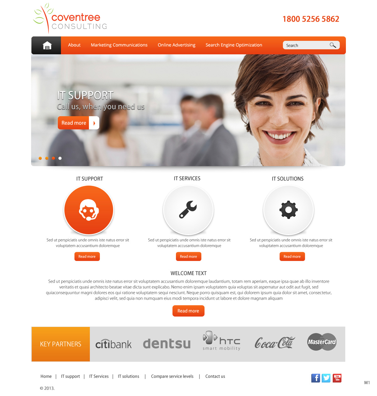 Wordpress Design by Roy for Coventree.Consulting | Design #2520159