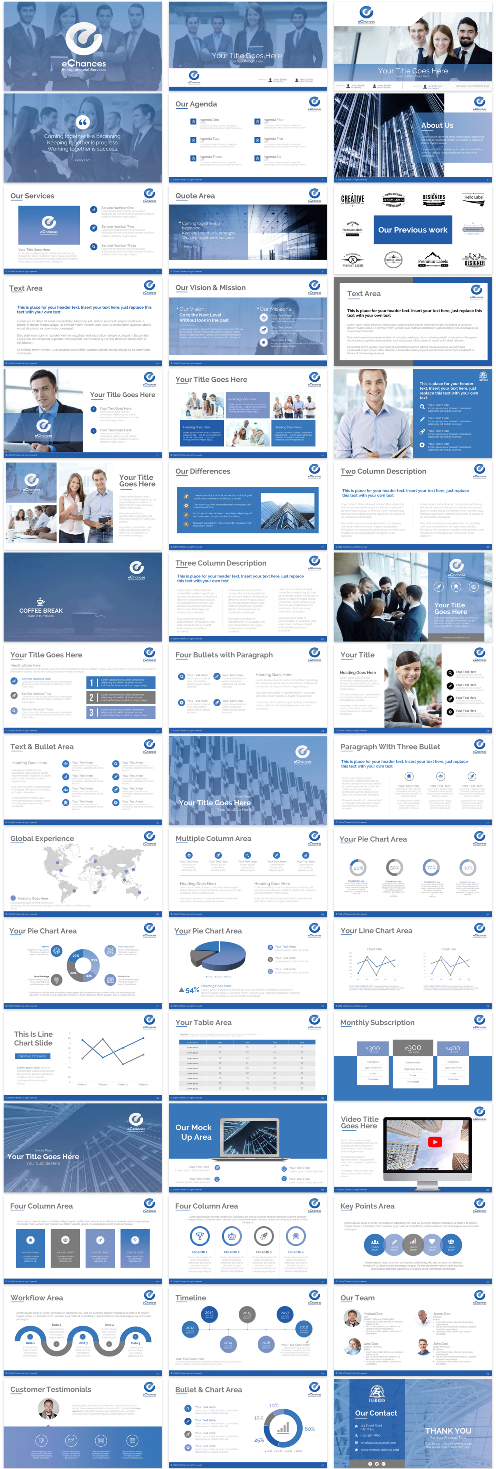 PowerPoint Design by Imazing for eChances | Design #14354448
