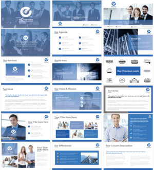 PowerPoint-Design von Imazing für eChances | Design: #14354451