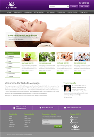 Wordpress Design by pb for this project | Design: #2634168