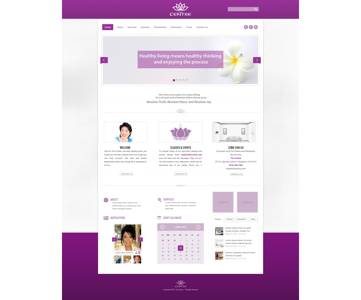 Wordpress Design by aaronik for this project | Design #2568716