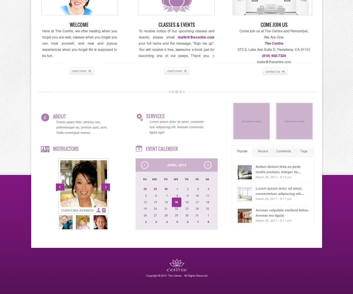 Wordpress Design by aaronik for this project | Design #2571031