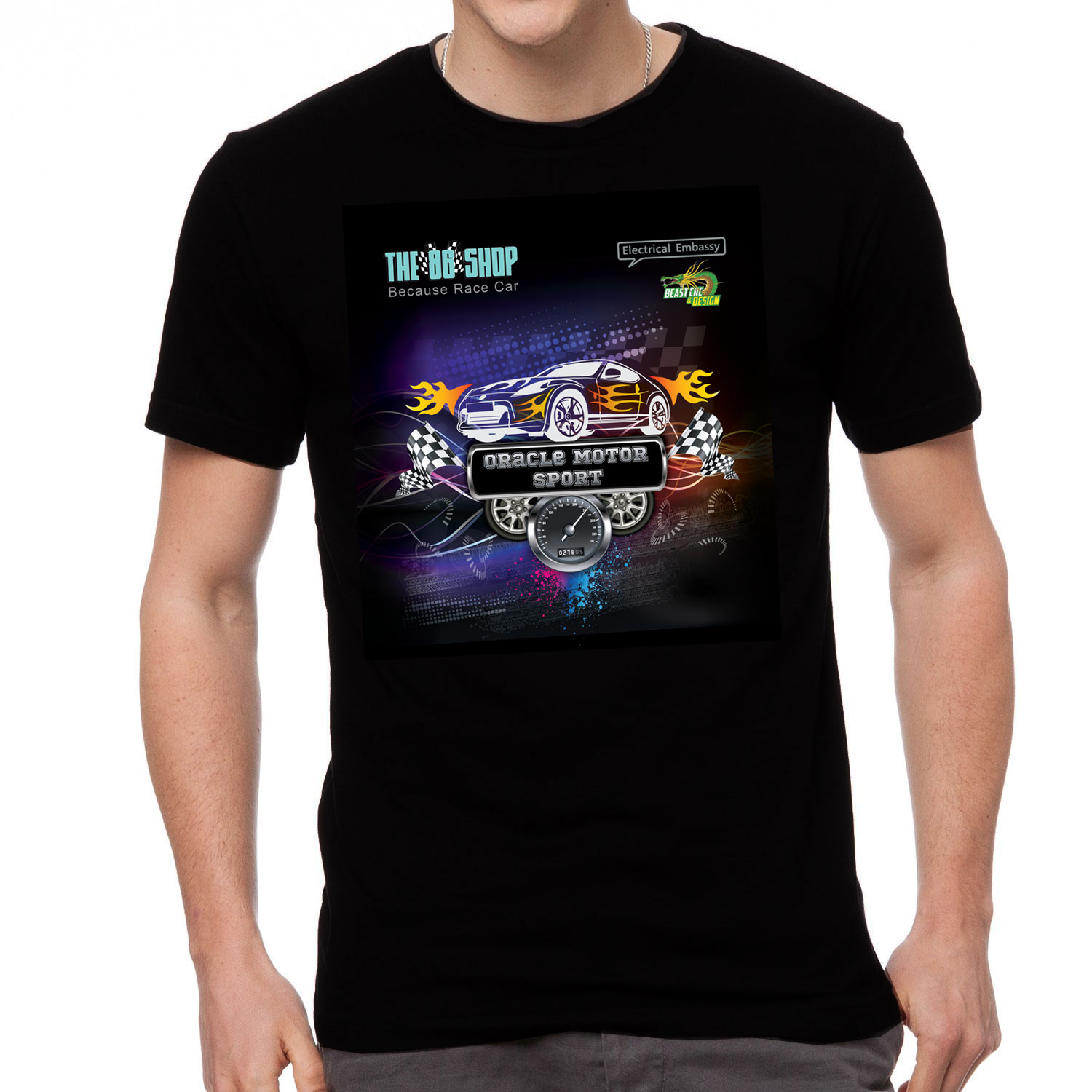 Diseño de Camiseta por falcon.wings para Oracle motor sports | Diseño #14365790