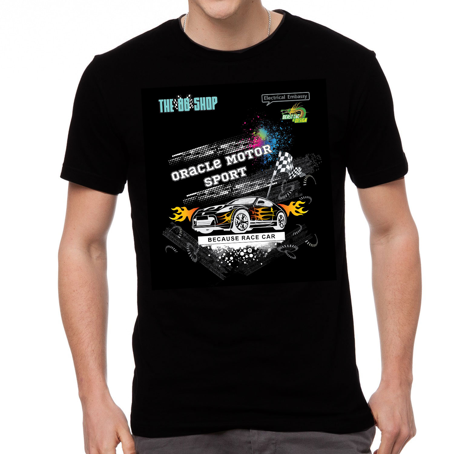 Diseño de Camiseta por falcon.wings para Oracle motor sports | Diseño #14365792
