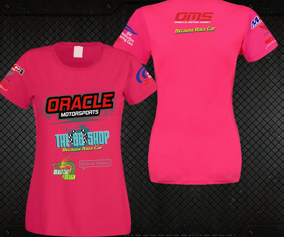 Diseño de Camiseta por TRHZ para Oracle motor sports | Diseño #14362484