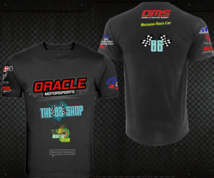 T-Shirt-Design von TRHZ für Oracle motor sports | Design: #14373564