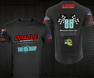 T-Shirt-Design von TRHZ für Oracle motor sports | Design: #14389343