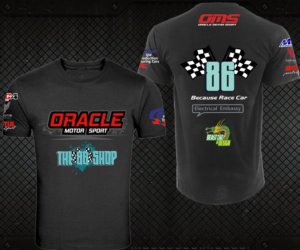 T-Shirt-Design von TRHZ für Oracle motor sports | Design: #14389383