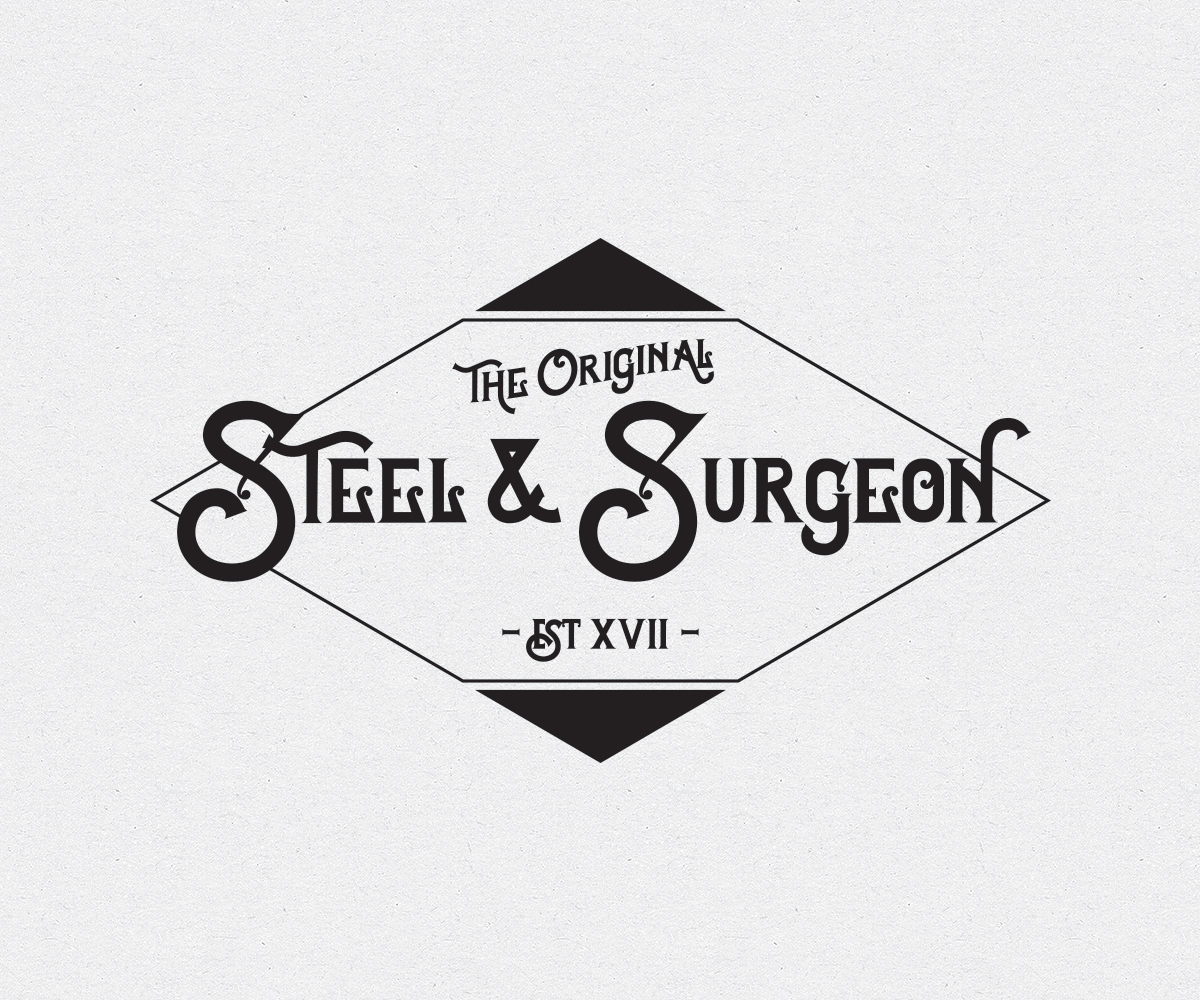 Logo Design by Lair Hill Graphic Design for Steel & Surgeon | Design #14416114