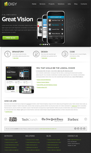 Web Design by tarek_cs