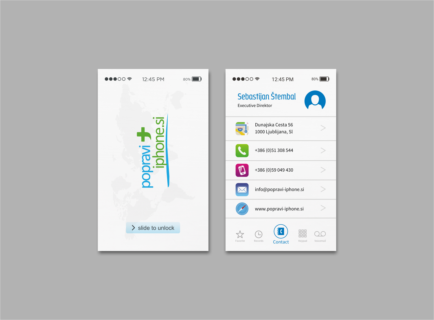 Business Card Design by INDIAN_Ashok for RV-STUDIO, Sebastijan ?tembal, s.p. | Design #14362132