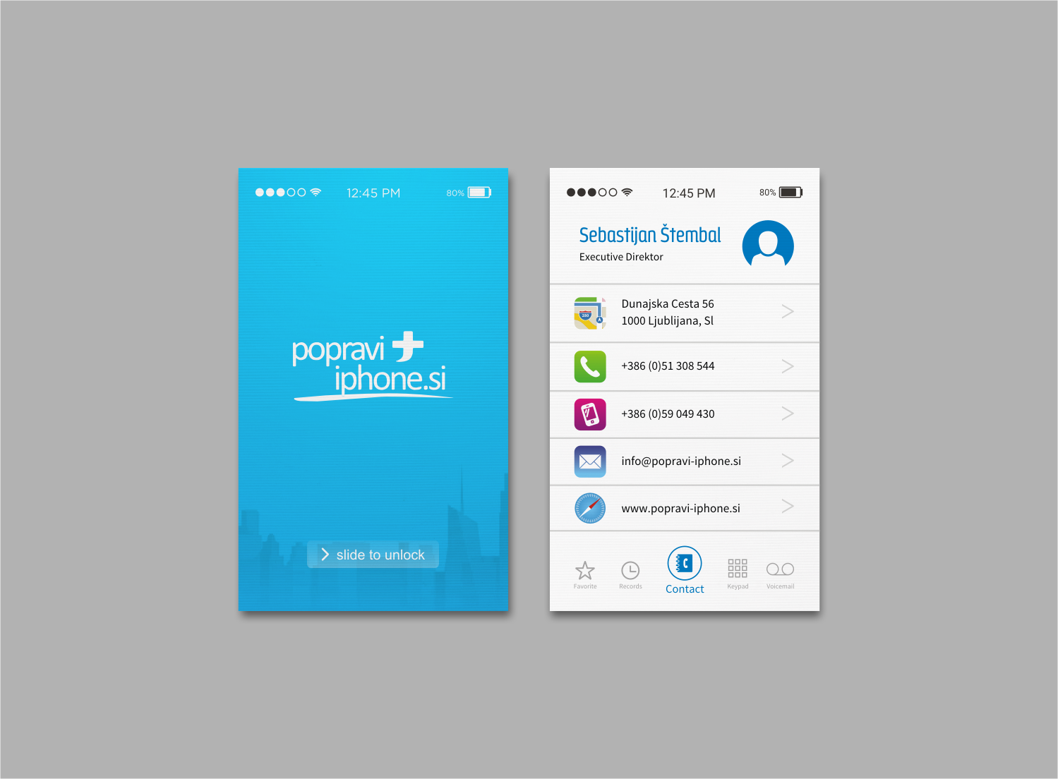 Visitenkarten-Design von INDIAN_Ashok für RV-STUDIO, Sebastijan ?tembal, s.p. | Design #14362134