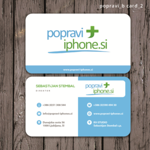 Business Card Design by Sketchweb for RV-STUDIO, Sebastijan ?tembal, s.p. | Design: #14362284