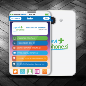 Business Card Design by Lashari Designer for RV-STUDIO, Sebastijan ?tembal, s.p. | Design: #14366999