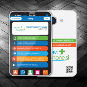 Business Card Design by Lashari Designer for RV-STUDIO, Sebastijan ?tembal, s.p. | Design: #14382564