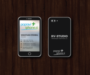 Business Card Design by JK18 for RV-STUDIO, Sebastijan ?tembal, s.p. | Design: #14360281