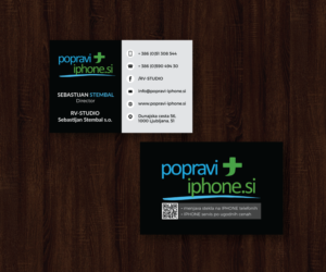Business Card Design by JK18 for RV-STUDIO, Sebastijan ?tembal, s.p. | Design: #14368276