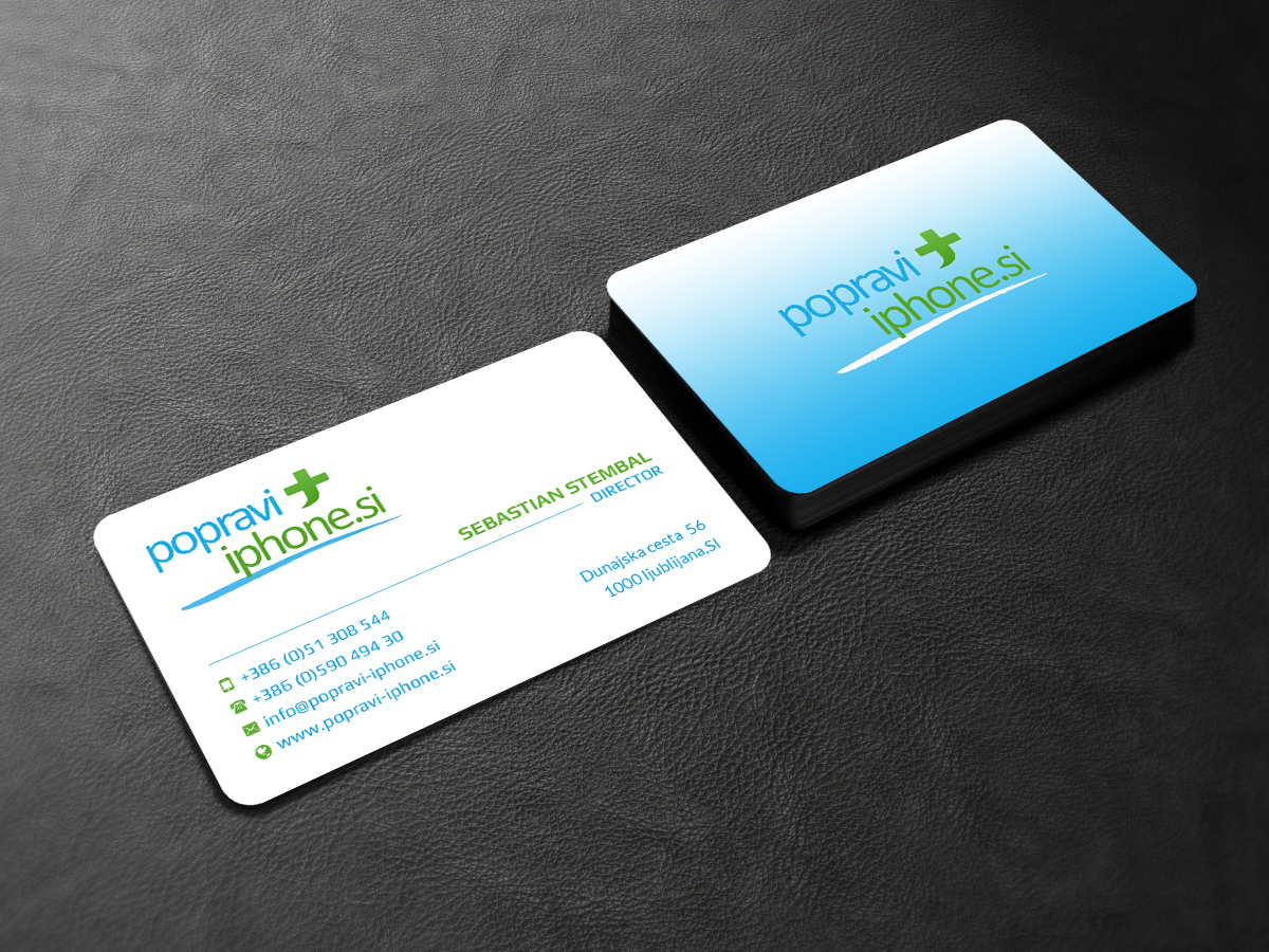 Visitenkarten-Design von Creations Box 2015 für RV-STUDIO, Sebastijan ?tembal, s.p. | Design #14391799