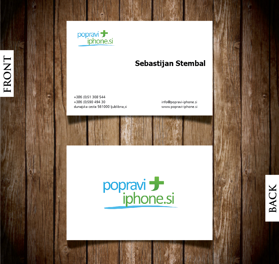 Business Card Design by logicsdesign-101 for RV-STUDIO, Sebastijan ?tembal, s.p. | Design #14462314