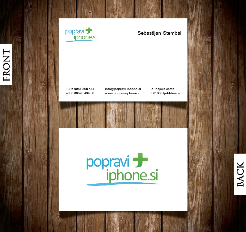 Business Card Design by logicsdesign-101 for RV-STUDIO, Sebastijan ?tembal, s.p. | Design #14462320