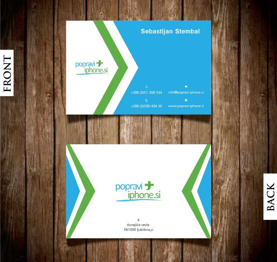 Business Card Design by logicsdesign-101 for RV-STUDIO, Sebastijan ?tembal, s.p. | Design #14462329
