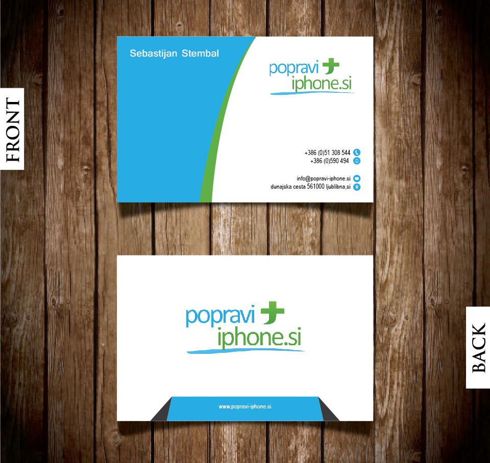 Business Card Design by logicsdesign-101 for RV-STUDIO, Sebastijan ?tembal, s.p. | Design #14462335