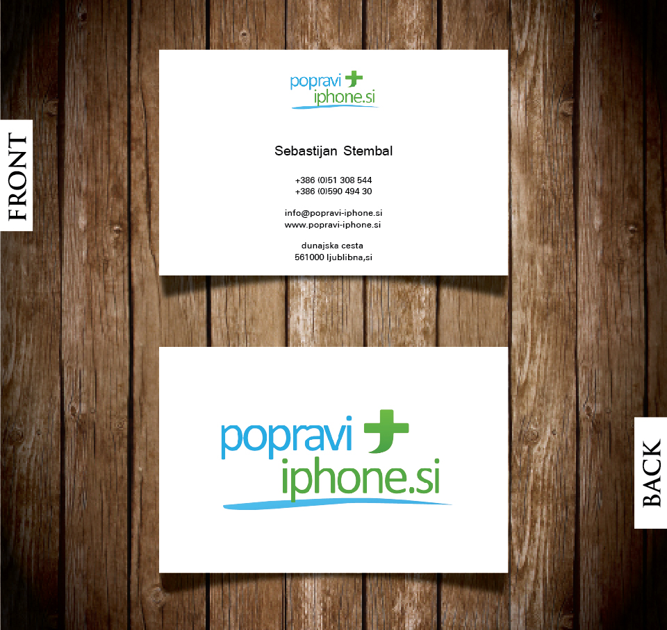 Business Card Design by logicsdesign-101 for RV-STUDIO, Sebastijan ?tembal, s.p. | Design #14462336