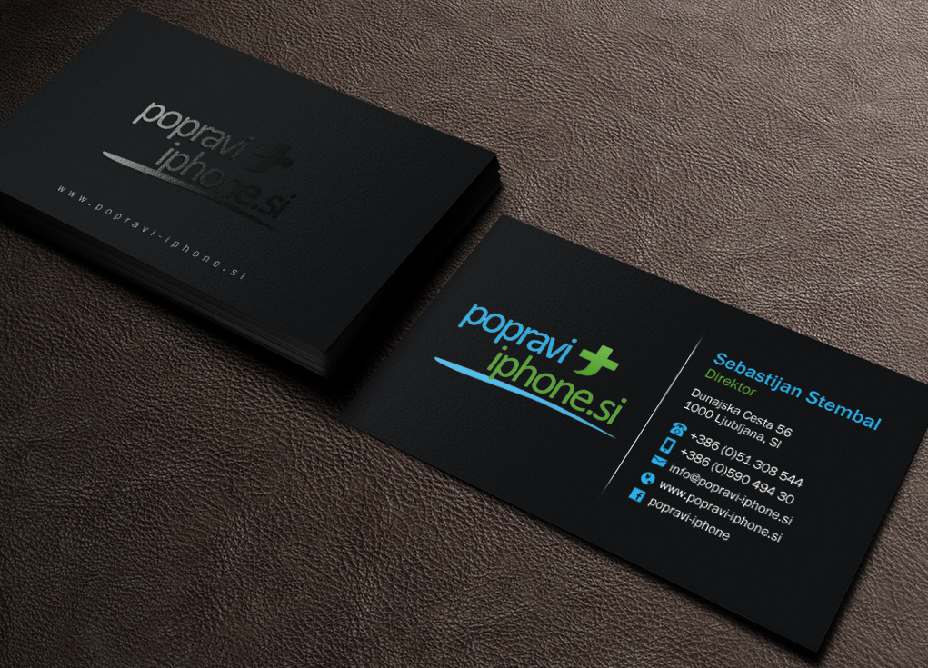 Diseño de Tarjeta de Presentación por Brand aid para RV-STUDIO, Sebastijan ?tembal, s.p. | Diseño #14360625