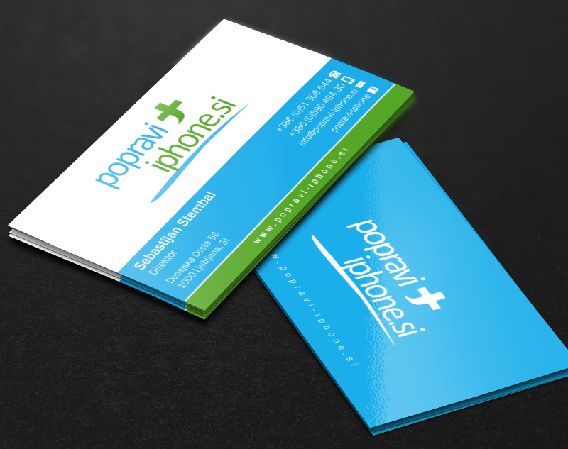 Business Card Design by Brand aid for RV-STUDIO, Sebastijan ?tembal, s.p. | Design #14360639