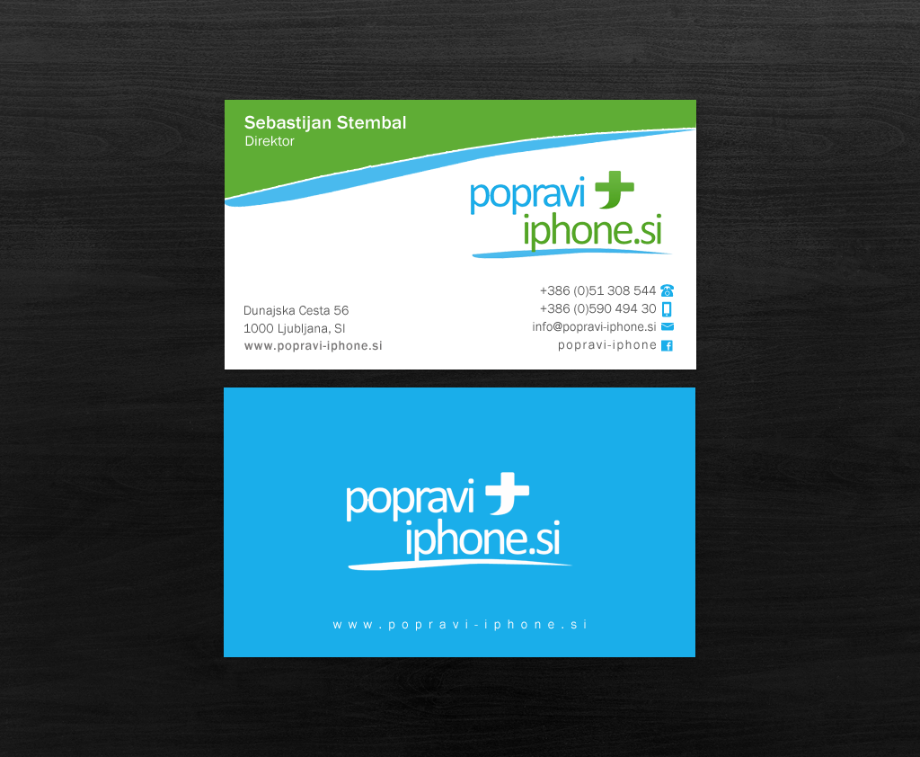 Business Card Design by Brand aid for RV-STUDIO, Sebastijan ?tembal, s.p. | Design #14362734