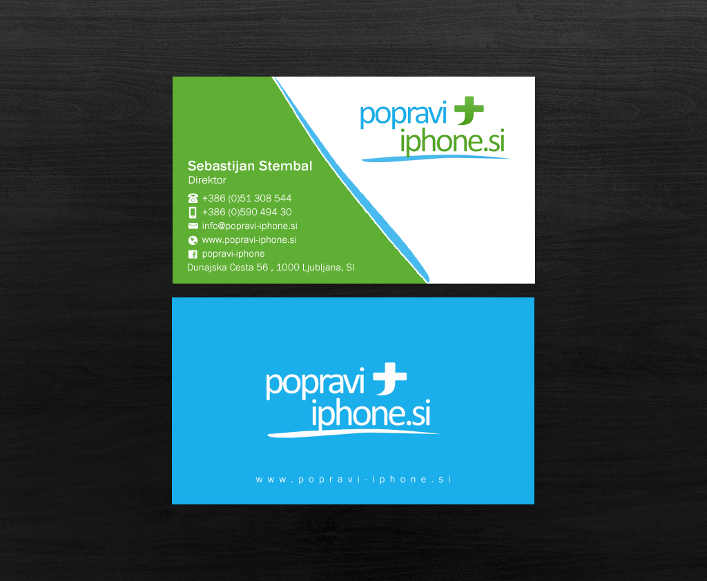 Business Card Design by Brand aid for RV-STUDIO, Sebastijan ?tembal, s.p. | Design #14362742