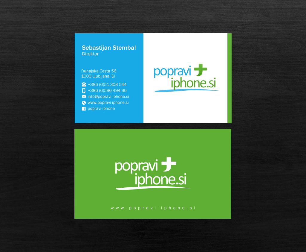 Business Card Design by Brand aid for RV-STUDIO, Sebastijan ?tembal, s.p. | Design #14362744