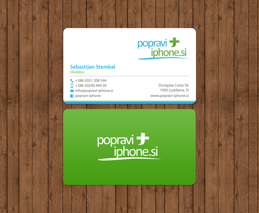Business Card Design by chandrayaan.creative for RV-STUDIO, Sebastijan ?tembal, s.p. | Design #14364186