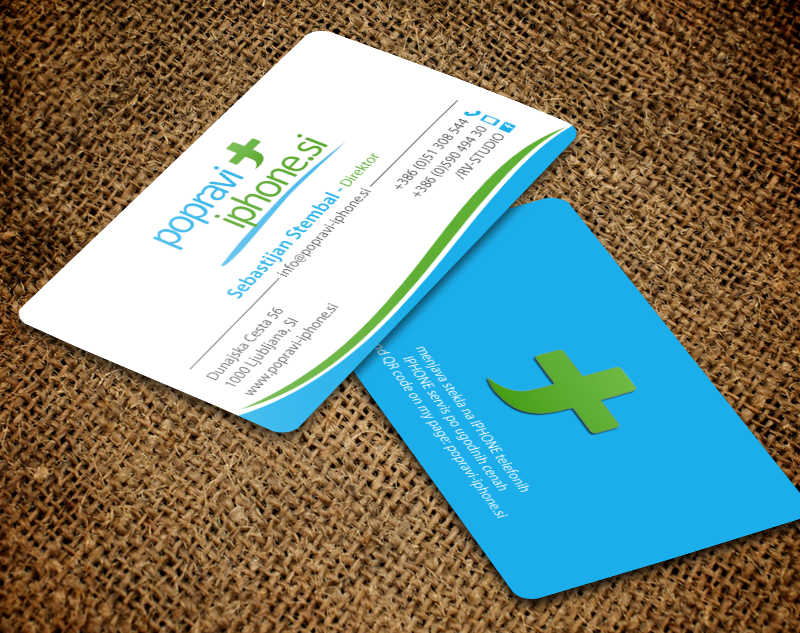 Visitenkarten-Design von chandrayaan.creative für RV-STUDIO, Sebastijan ?tembal, s.p. | Design #14364187