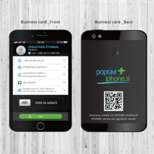 Business Card Design by Creative Jiniya for RV-STUDIO, Sebastijan ?tembal, s.p. | Design: #14468492