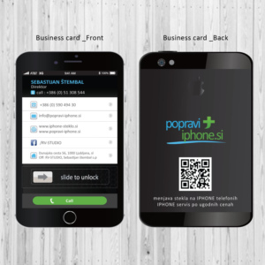 Business Card Design by Creative Jiniya for RV-STUDIO, Sebastijan ?tembal, s.p. | Design: #14469012