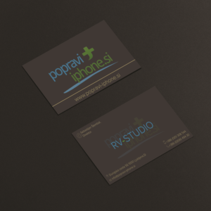 Business Card Design by Mayur Bhutada for RV-STUDIO, Sebastijan ?tembal, s.p. | Design: #14449698