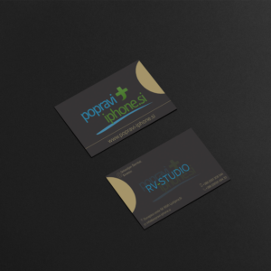 Business Card Design by Mayur Bhutada for RV-STUDIO, Sebastijan ?tembal, s.p. | Design #14466008