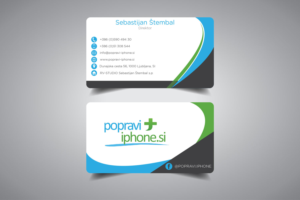 Business Card Design by promax58 for RV-STUDIO, Sebastijan ?tembal, s.p. | Design: #14366783