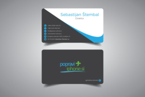 Business Card Design by promax58 for RV-STUDIO, Sebastijan ?tembal, s.p. | Design: #14366842