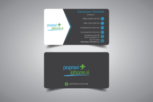 Business Card Design by promax58 for RV-STUDIO, Sebastijan ?tembal, s.p. | Design: #14366852