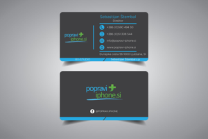 Business Card Design by promax58 for RV-STUDIO, Sebastijan ?tembal, s.p. | Design: #14366853