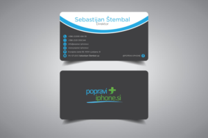 Business Card Design by promax58 for RV-STUDIO, Sebastijan ?tembal, s.p. | Design: #14366924