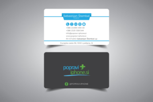 Business Card Design by promax58 for RV-STUDIO, Sebastijan ?tembal, s.p. | Design: #14366933