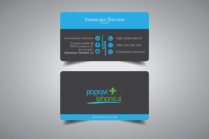 Business Card Design by promax58 for RV-STUDIO, Sebastijan ?tembal, s.p. | Design: #14366948