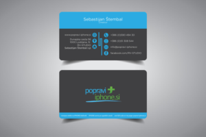 Business Card Design by promax58 for RV-STUDIO, Sebastijan ?tembal, s.p. | Design: #14374990