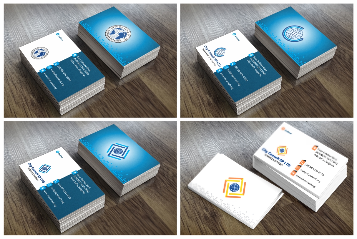 Logo Design by Robert Macwan for City Consult SP SRL | Design #14416755