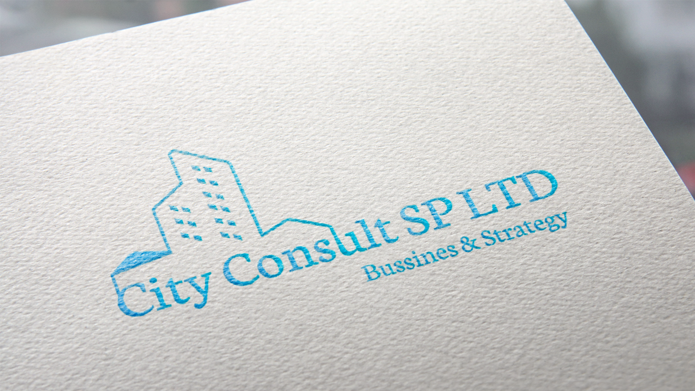 Logo Design by Do and Done for City Consult SP SRL | Design #14400789