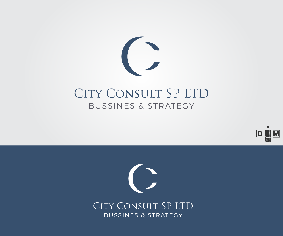 Logo Design by dmatas for City Consult SP SRL | Design #14456547