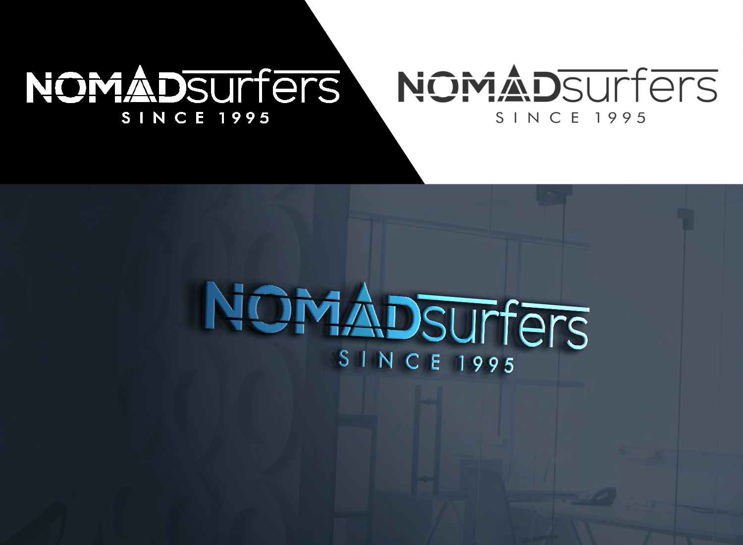 Logo Design by potonk for Nomadsurfers Australia Pty Ltd | Design #14534620